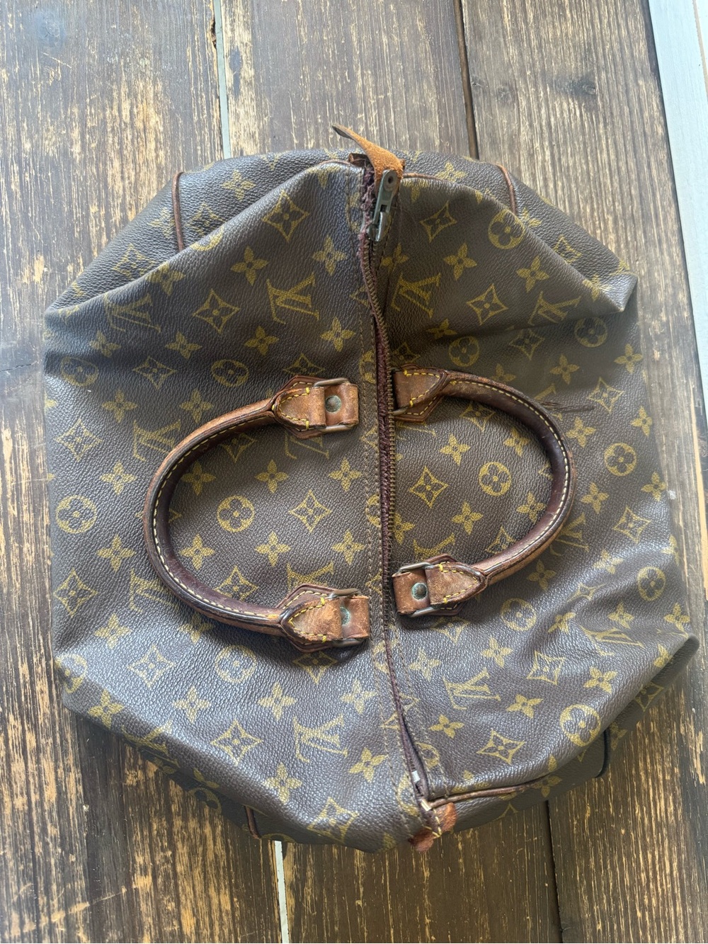 Louis Vuitton Monogram Speedy 35 Bag (Project Bag)